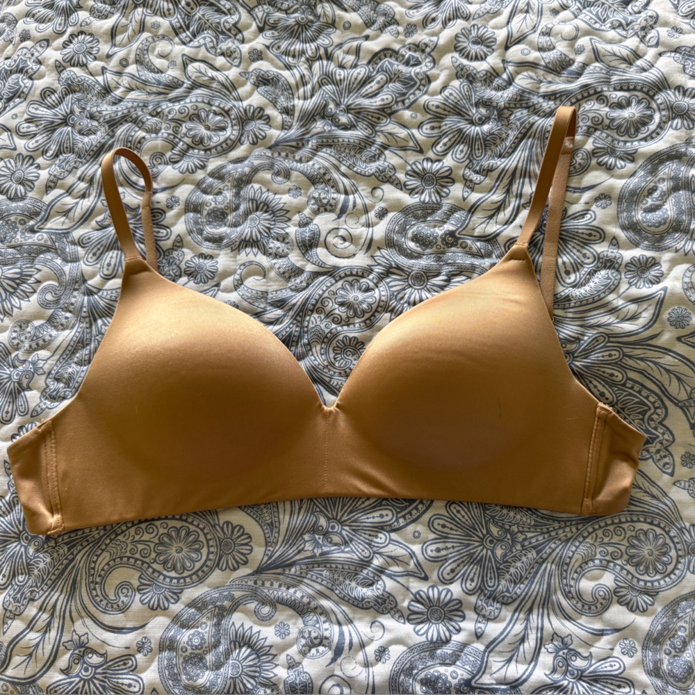 Soma wireless push Tan Bra
